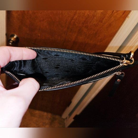 Kate Spade Black Wristlet